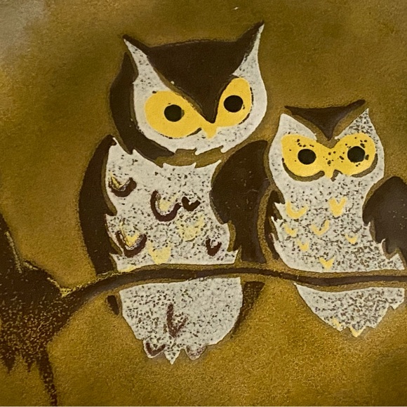 BOVANO Decorative Owl Plate - Picture 2 of 5